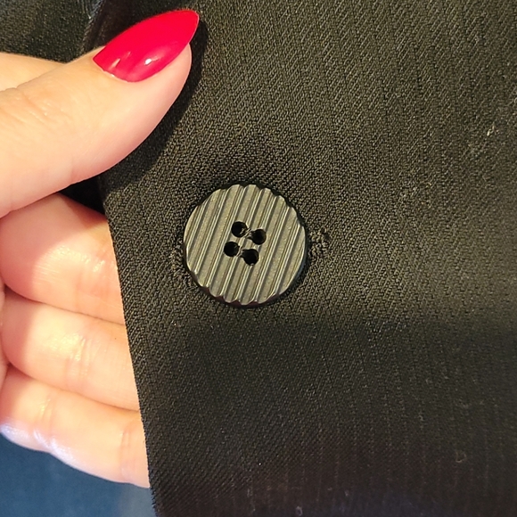 Black tonal stripe formal jacket - Picture 3 of 5